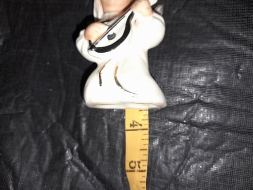 Vintage Japan Kneeing Angel Playing Lute Figurine 3.5 Inches - Thumbnail 9