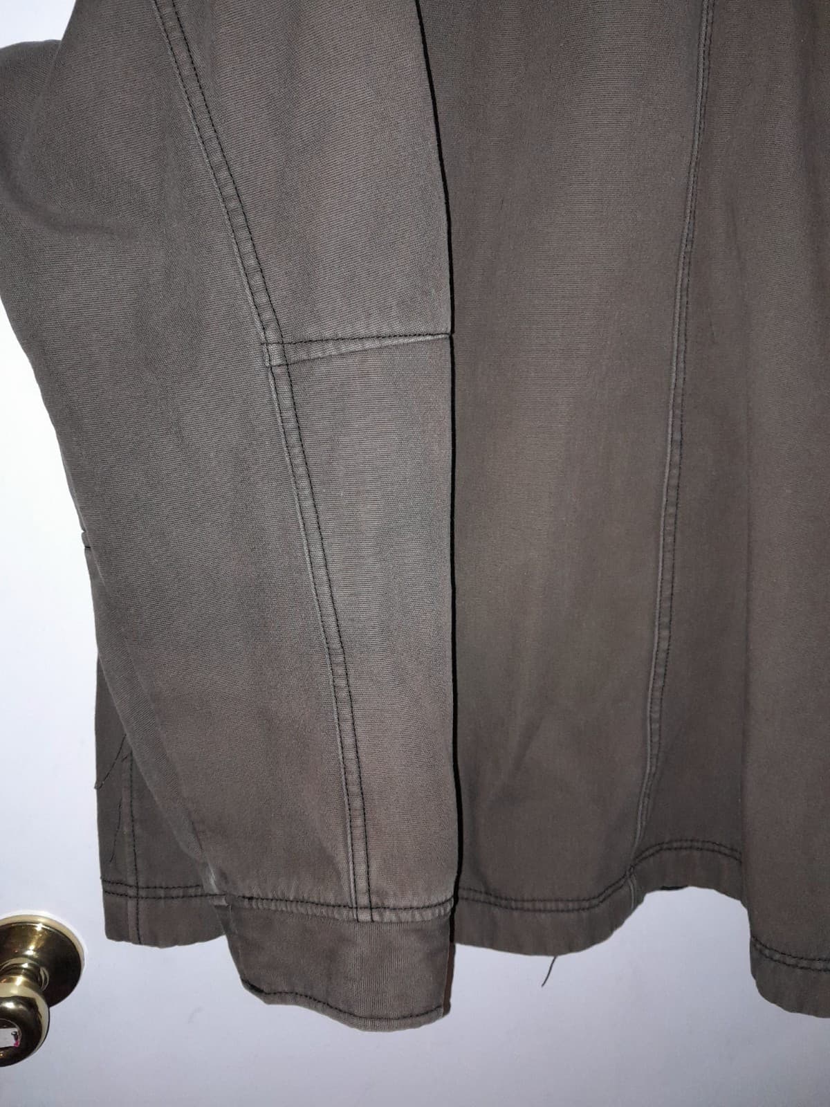 Wolverine Men’s Canvas Work Jacket Brown Cotton XLT 54" Chest READ - Thumbnail 8