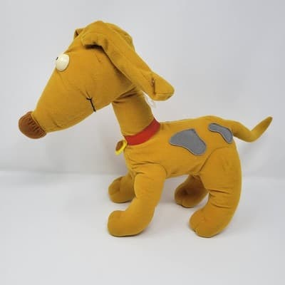 1997 RUGRATS Spike Ears Move Spike Plush Doll The Rugrats Dog Works! Vintage - Thumbnail 5