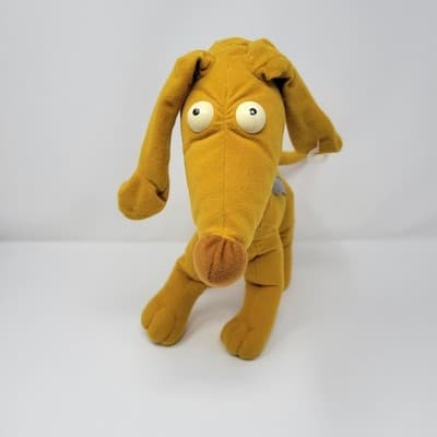 1997 RUGRATS Spike Ears Move Spike Plush Doll The Rugrats Dog Works! Vintage - Thumbnail 3