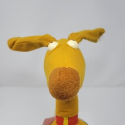 1997 RUGRATS Spike Ears Move Spike Plush Doll The Rugrats Dog Works! Vintage - Thumbnail 12