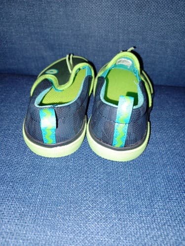 Cat & Jack Xander Toddler Boy Dino Slip-On Sneakers Green Size 10 - Thumbnail 5