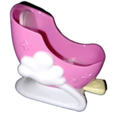 Disney Jr TOTS Nursery HQ Baby Chair Seat Replacement Pink & White - Image 1