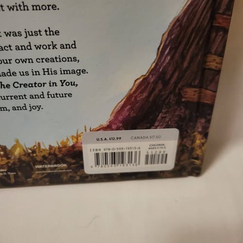 The Creator in You by Jordan Raynor, Illustrated by Jonathan Voss HC 1st Ed 2022 - Thumbnail 3