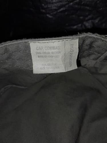 Rothco USMC Military Combat Hat Distressed Olive Green Cap Size 7.25 - Thumbnail 7