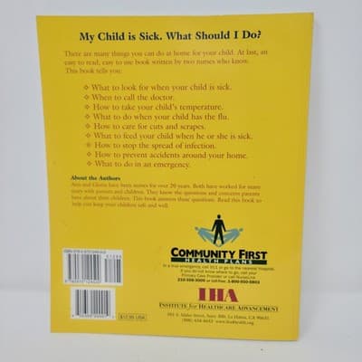 WHAT To Do When Your Child Gets Sick Parenting Health Guide Book - Thumbnail 4
