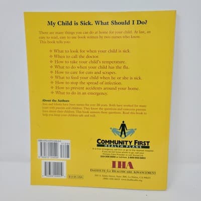 WHAT To Do When Your Child Gets Sick Parenting Health Guide Book - Thumbnail 3