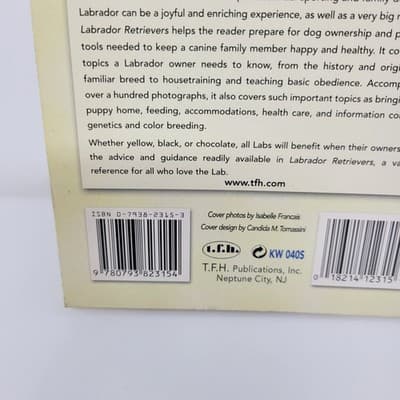 Labrador Retrievers by Diane McCarty Training Care History Health Grooming Dog - Thumbnail 7