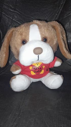 2014 Build A Bear Buddies In Hug A Bear Tshirt Puppy Dog Plush 6" Beagle bulldog - Image 1