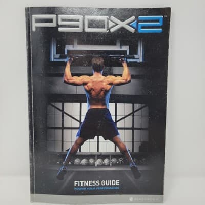 BEACHBODY P90X2 Fitness Guide Workout Training Program Book Manual Only - Image 1