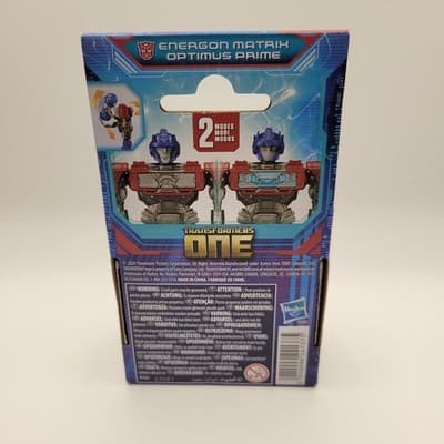 TRANSFORMERS ONE Energon Matrix OPTIMUS PRIME Action Figure 4.5" 2 Modes NEW - Thumbnail 4