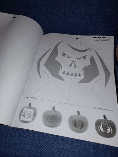 Five Star Sweet Creations Pumpkin Carving & Stencil Kit Halloween - Thumbnail 3