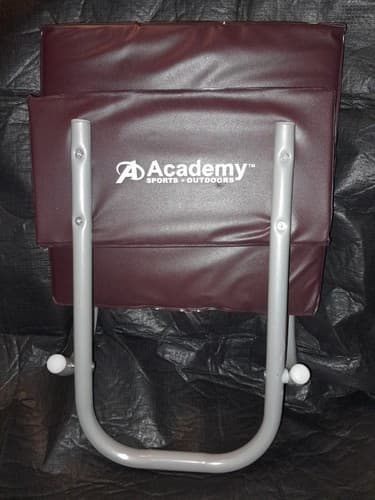 The Stadium Chair Stadium Seats/Chairs Academy Sports+Outdoors Maroon & White - Image 1