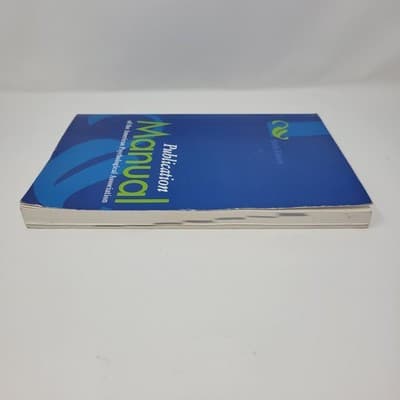 APA Manual 6th Edition 2010 Softcover Publication Manual Psychology Writing - Thumbnail 6