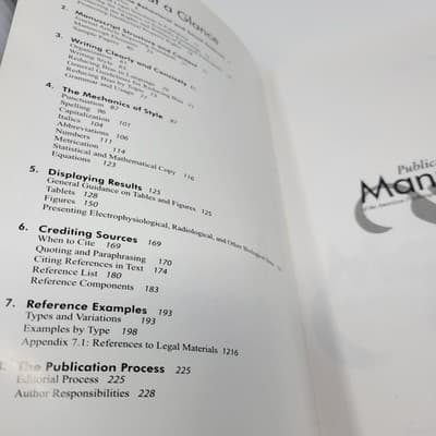 APA Manual 6th Edition 2010 Softcover Publication Manual Psychology Writing - Thumbnail 7