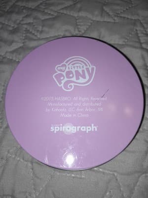 My Little Pony Spirograph Tin 2015 Set | Missing One Wheel & No Pad | See Photos - Thumbnail 5