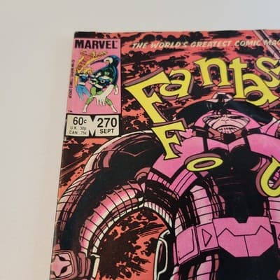 Fantastic Four 270 FF 270 First Terminus Story Byrne Key Issue Lower Grade - Thumbnail 6
