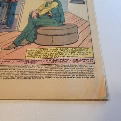 Fantastic Four 270 FF 270 First Terminus Story Byrne Key Issue Lower Grade - Thumbnail 7