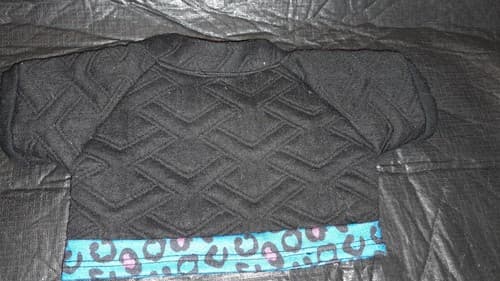 Build A Bear Workshop Black & Blue Leopard Print Top - Thumbnail 3