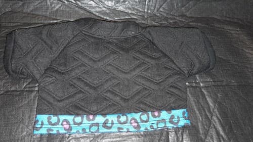 Build A Bear Workshop Black & Blue Leopard Print Top - Thumbnail 4