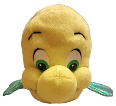 Disney The Little Mermaid Flounder Plush 11" Applause Stuffed Animal Toy - Image 1