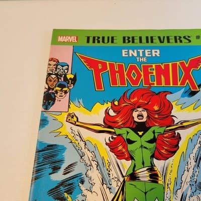 True Believers Enter the Phoenix #1 VF NM Reprint Classic Jean Grey Issue - Thumbnail 6