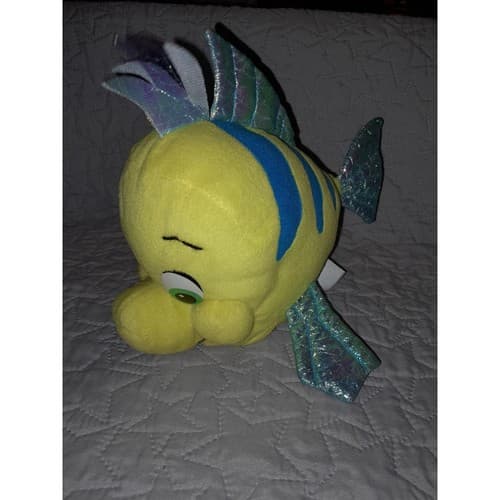 Disney The Little Mermaid Flounder Plush 11" Applause Stuffed Animal Toy - Thumbnail 4