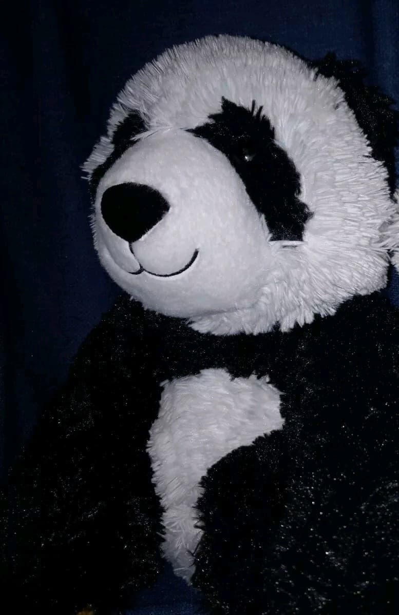 Panda Pawsome Brown Paws Hard Eyes Plush Toy 15” Build A Bear BAB BABW - Image 1