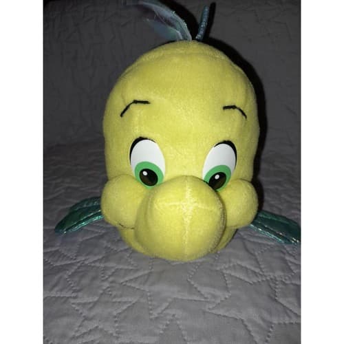 Disney The Little Mermaid Flounder Plush 11" Applause Stuffed Animal Toy - Thumbnail 3