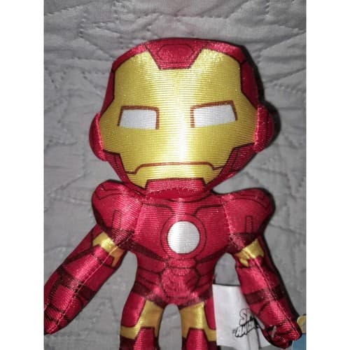 Iron Man Plush 9" Spidey & His Amazing Friends Marvel Red Gold Toy NWT Ironman - Thumbnail 3
