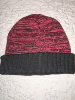 Vtg Star Wars I Love Bad Boys Women's Black Cuff Beanie Hat One Size Lucas Films - Thumbnail 4