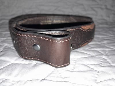 Ariat Belt ONLY Genuine Leather 01/2021 M & F Western PO#85514 18" NO BUCKLE - Thumbnail 2