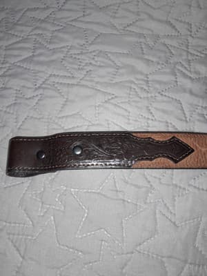 Ariat Belt ONLY Genuine Leather 01/2021 M & F Western PO#85514 18" NO BUCKLE - Thumbnail 6