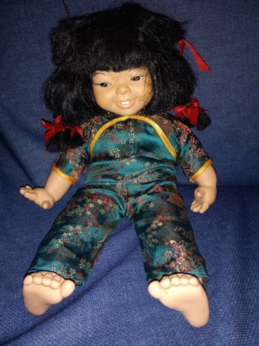 China Dolls Co. China DOLL Soft Body Plastic Head Hands And Feet - Image 1