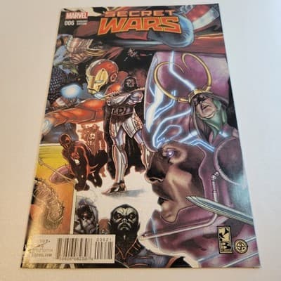 Secret Wars #6 (2015, Marvel) | Alex Ross Variant Cover | VF/NM | Hickman, Ribić - Image 1