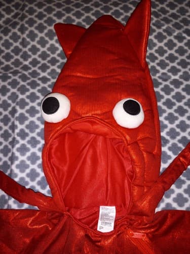 Halloween Costume Toddler Red Squid Target Hyde Eek 2T/3T Measurements In Descri - Thumbnail 4