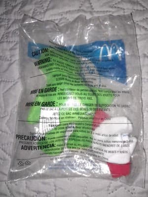 Build-A-Bear Friendly Frog In Baseball Jersey #7 McDonalds Happy Meal Toy 2006 - Thumbnail 5