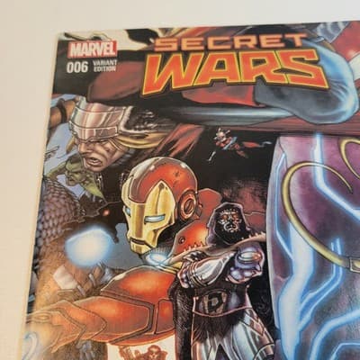 Secret Wars #6 (2015, Marvel) | Alex Ross Variant Cover | VF/NM | Hickman, Ribić - Thumbnail 6