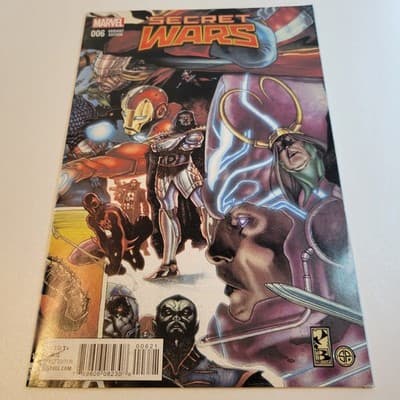 Secret Wars #6 (2015, Marvel) | Alex Ross Variant Cover | VF/NM | Hickman, Ribić - Thumbnail 2