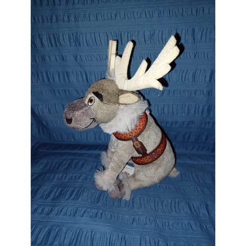 Disney Frozen Sven Plush 7" Reindeer Stuffed Animal Toy Gray Official Disney - Thumbnail 8