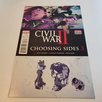Civil War II: Choosing Sides #3 (2016, Marvel) | NM 9.2 | Kate Bishop, Nick Fury - Image 1