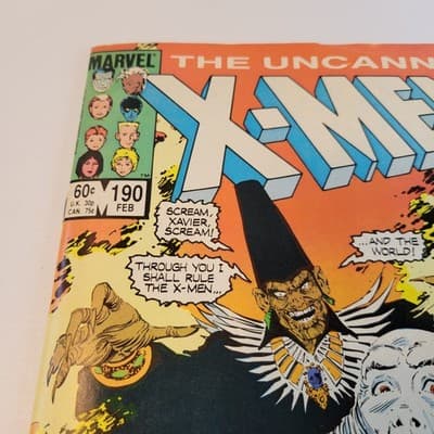 Uncanny X-Men #190 1985 Guest Stars Spider-Man And Avengers Beyonders Plot - Thumbnail 6