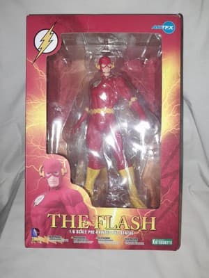 The Flash Kotobukiya ARTFX 1/6 Scale Statue DC Comics Jim Lee Justice League Fig - Thumbnail 3
