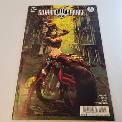 Gotham City Garage #1 Cover B Wonder Woman DC Comics by Kelley Collin Lanzing - Image 1