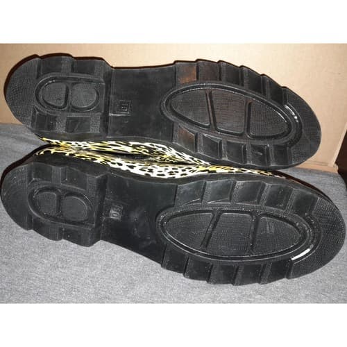 Just Be Leopard Print Ankle Rain Boots Women’s Size 10 Slip-On Waterproof - Thumbnail 10