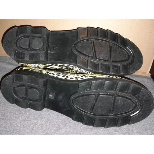 Just Be Leopard Print Ankle Rain Boots Women’s Size 10 Slip-On Waterproof - Thumbnail 9