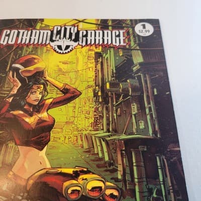 Gotham City Garage #1 Cover B Wonder Woman DC Comics by Kelley Collin Lanzing - Thumbnail 6