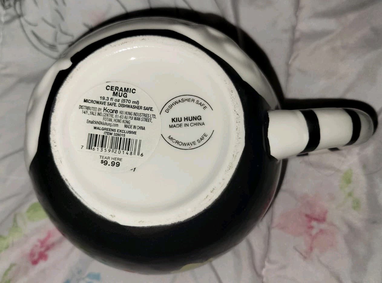 Nightmare Before Christmas OOGIE BOOGIE Shock Lock & Barrel Mug Cup NEW! 2021 - Thumbnail 4