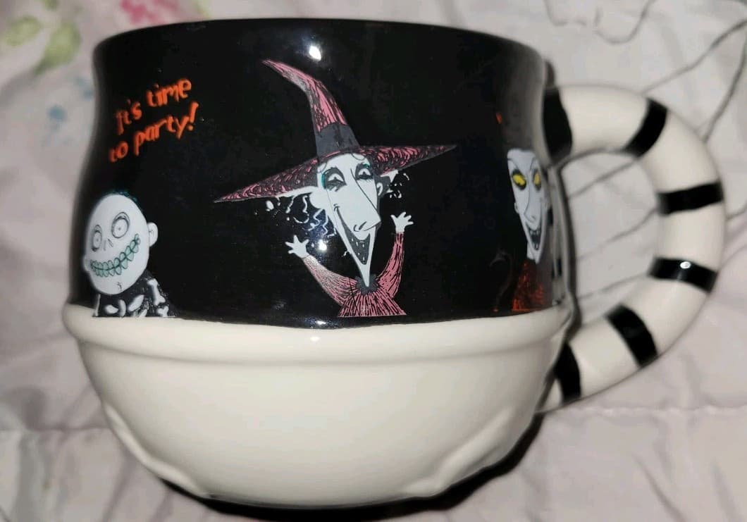 Nightmare Before Christmas OOGIE BOOGIE Shock Lock & Barrel Mug Cup NEW! 2021 - Thumbnail 2