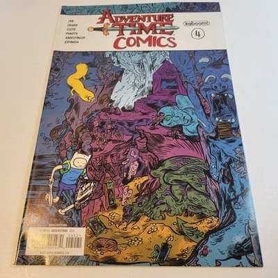 Adventure Time Comics #4 2016 KaBOOM! Finn and Jake Subscription Cover VF/NM - Image 1
